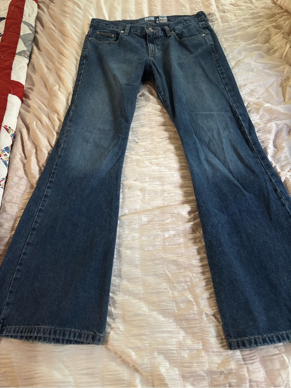 Calvin Klein Jeans Women's Dark Blue Bootcut Jeans